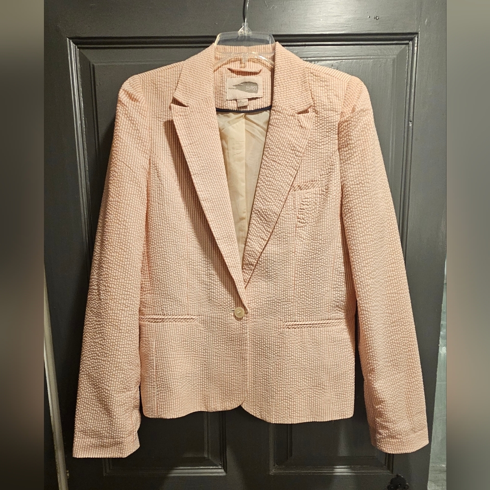 Pink Searsucker Jacket